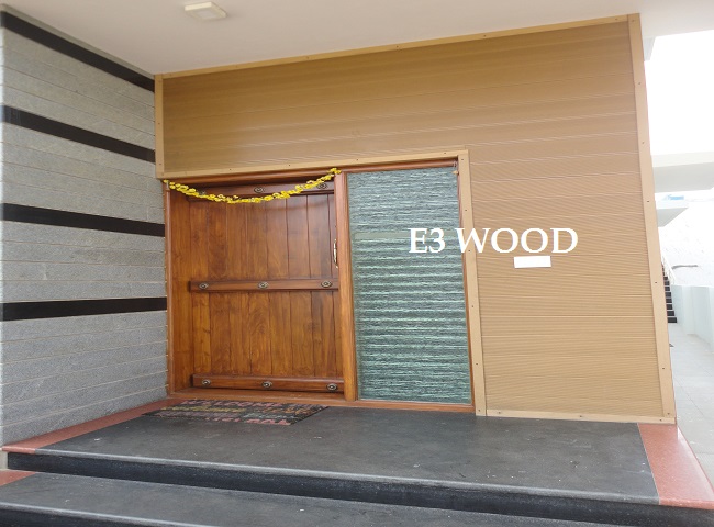 Exterior wood cladding India
